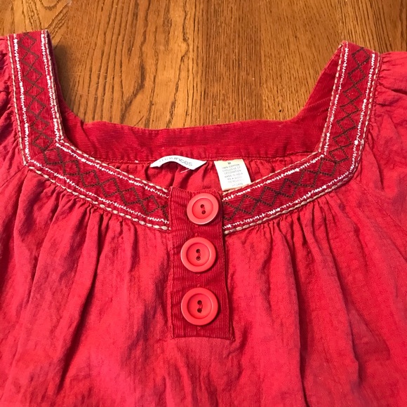 Maurices Cord Trim Top Sz Med - Picture 3 of 8